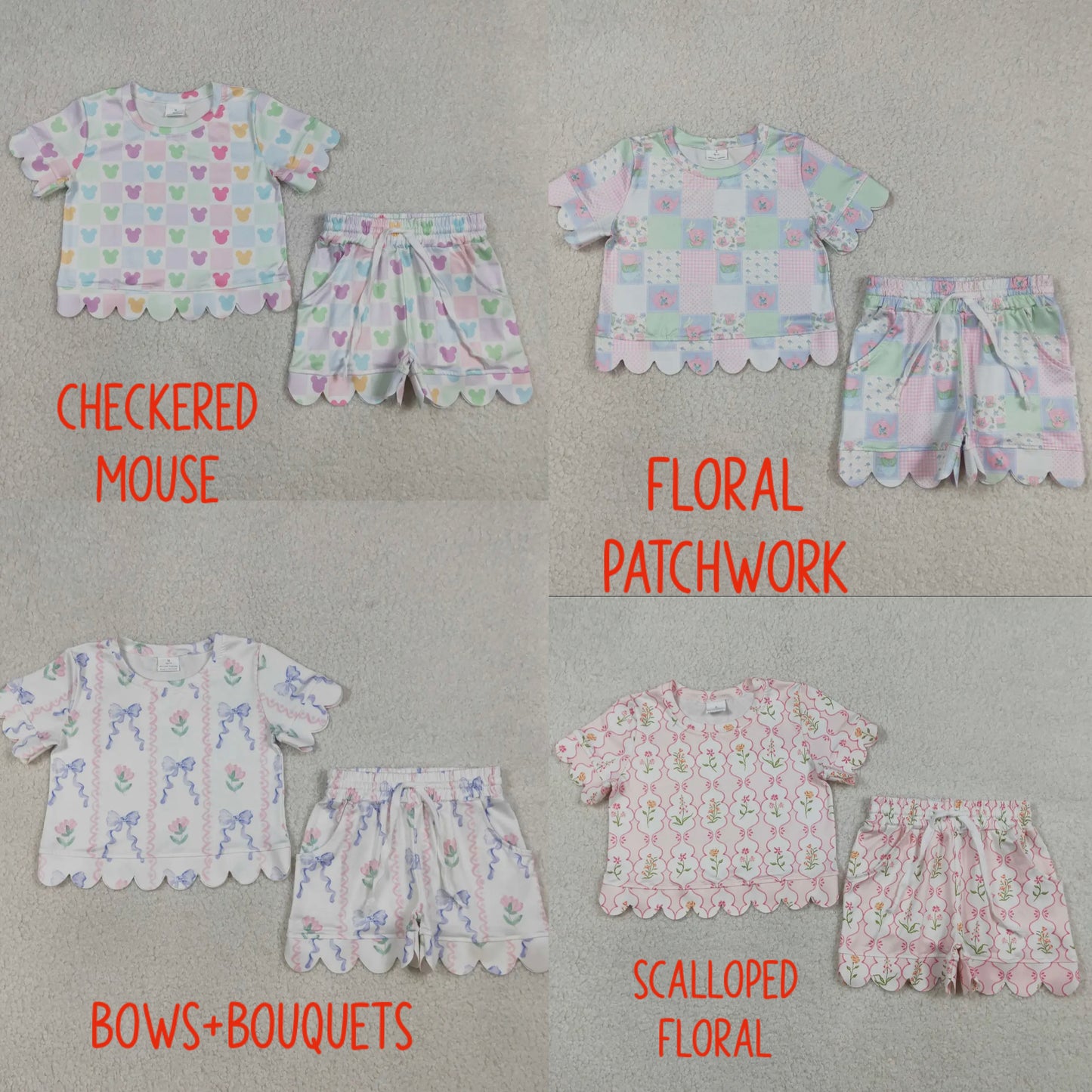 *PRE-ORDER* Knit Scallop Pattern Sets