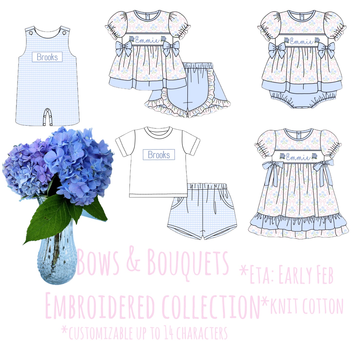 *PRE-ORDER* Bows & Bouquets Customized Collection