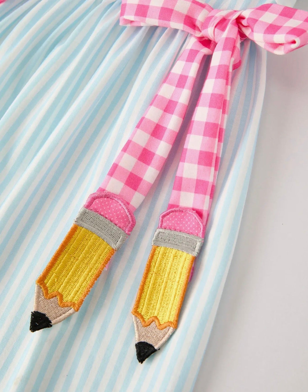 STRIPED PENCIL BACK TO SCHOOL DRESS