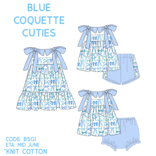 Blue Coquette Cuties