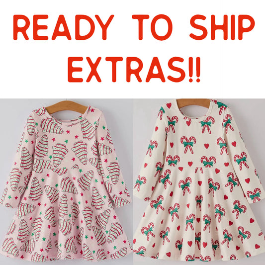 Christmas Twirl Dresses