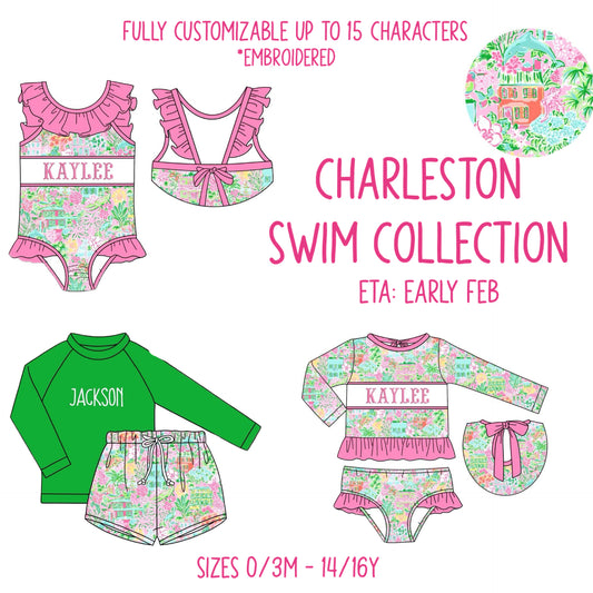 *PRE-ORDER* Charleston Swim Customized Collection