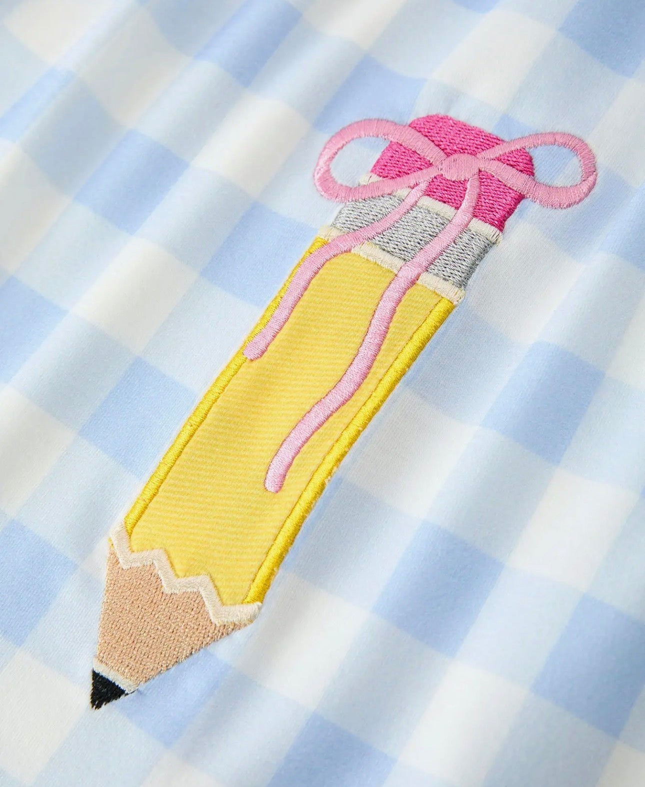 PLAID PENCIL BACK TO SCHOOL DRESS