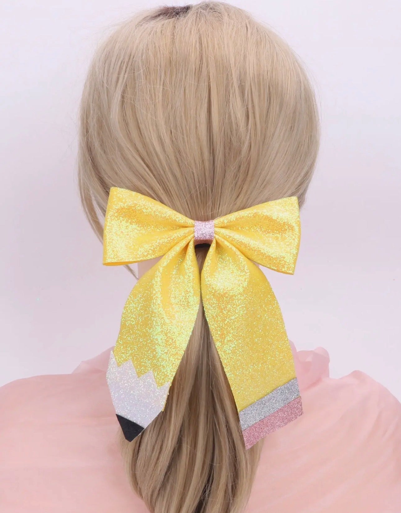 BACK TO SCHOOL SPARKLE BOW
