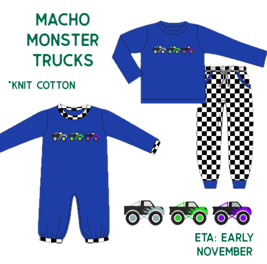 *PRE-ORDER* Macho Monster Trucks