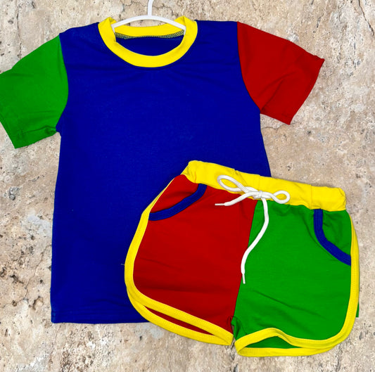 Colorblock Boys Set