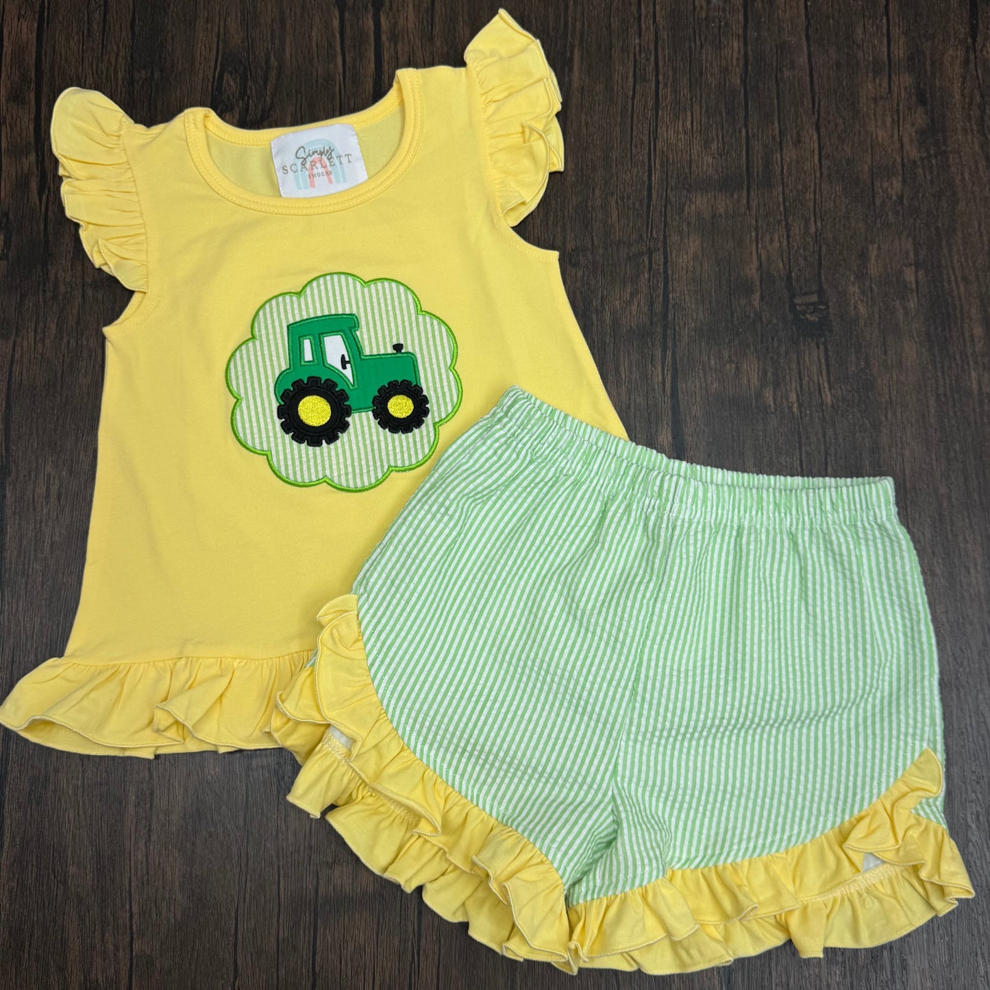 Girl Tractor Set