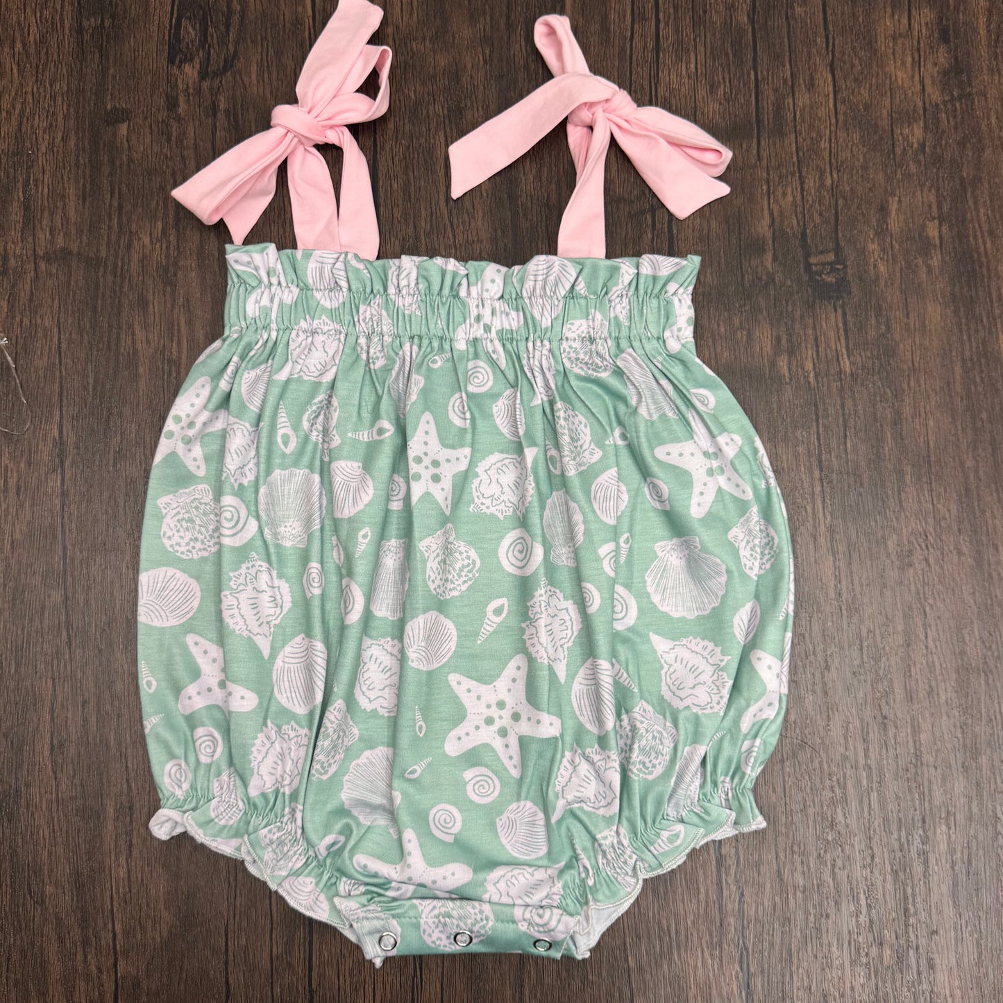 teal Shells Bubble