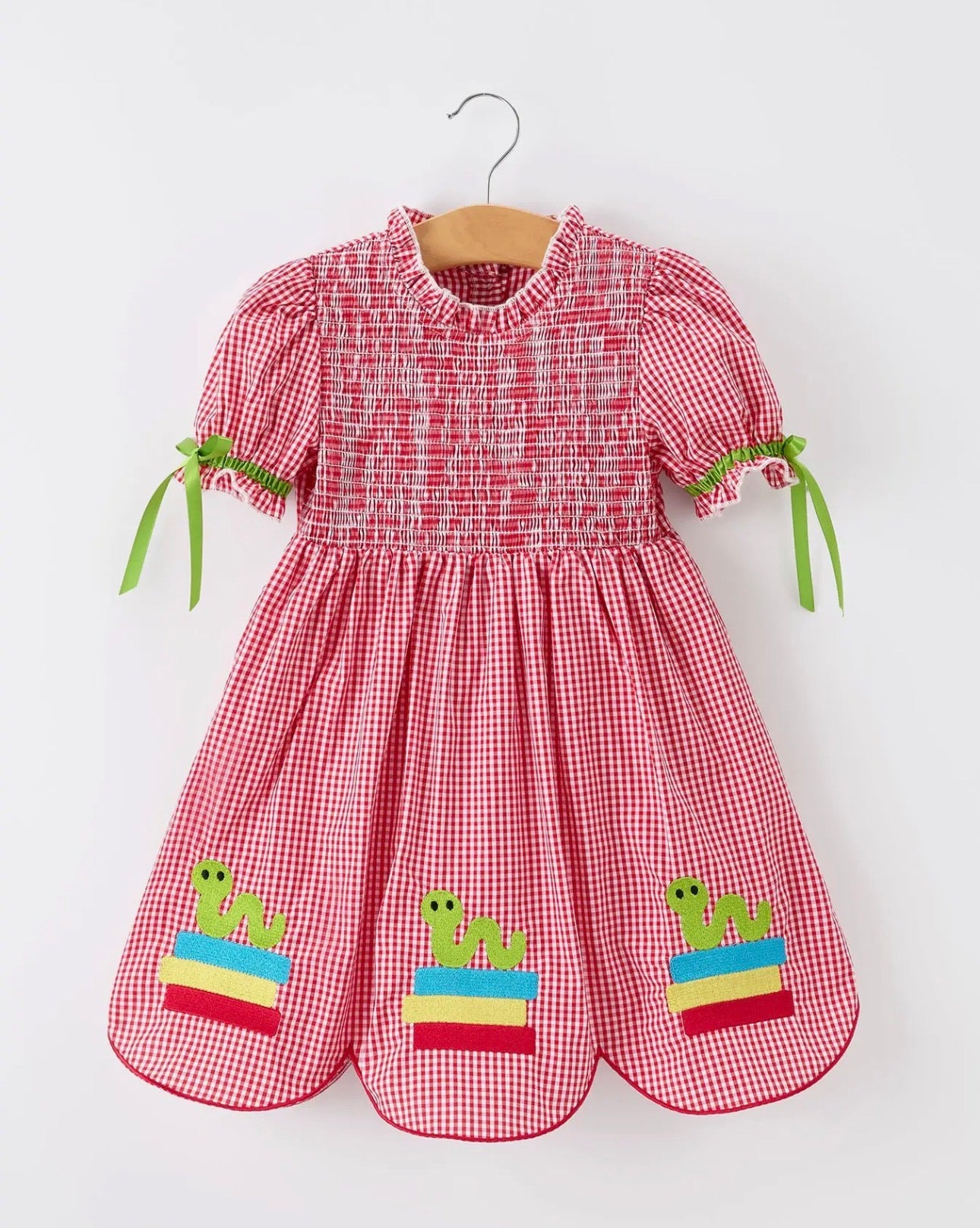 BOOKWORM BACK TO SCHOOL SMOCK DRESS