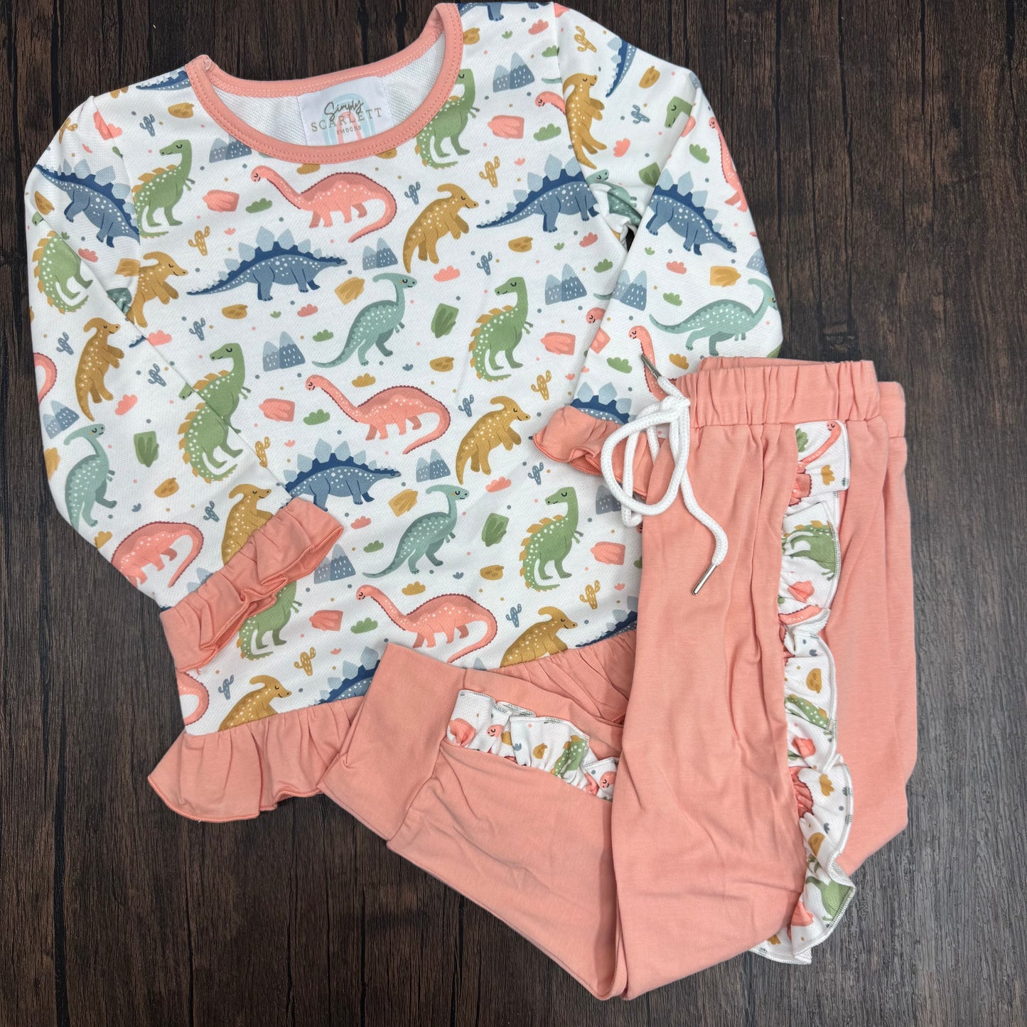 GIRL Dino Jogger Set