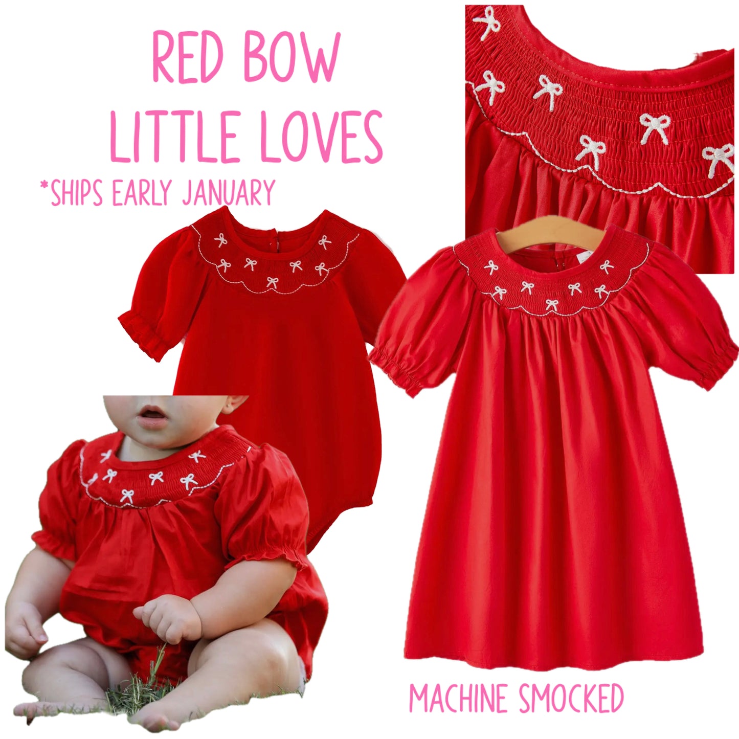 Red Bow Little Loves