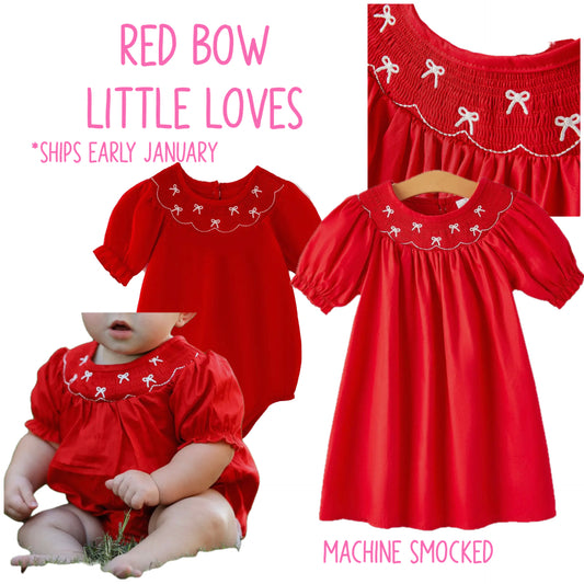 Red Bow Little Loves
